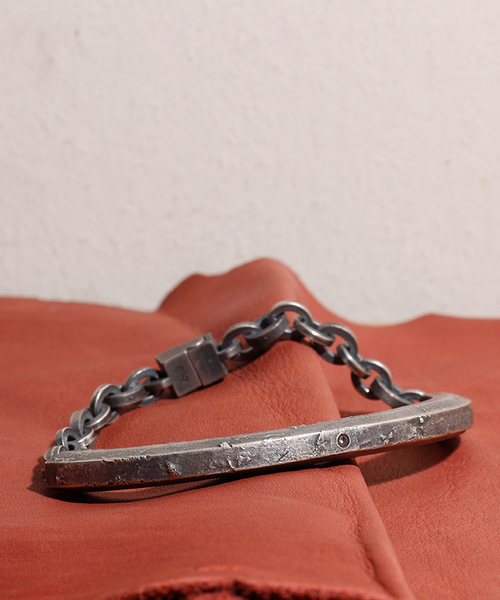 ブレスレット GILD / ギルド / Roughness texture half bangle bracelet ラフネス テクスチャー ハーフ ブレスレット GILD ギルド Roughness texture half bangle bracelet ラフネス テクスチャー ハーフ G171