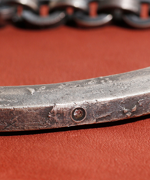 ブレスレット GILD / ギルド / Roughness texture half bangle bracelet ラフネス テクスチャー ハーフ ブレスレット GILD ギルド Roughness texture half bangle bracelet ラフネス テクスチャー ハーフ G171