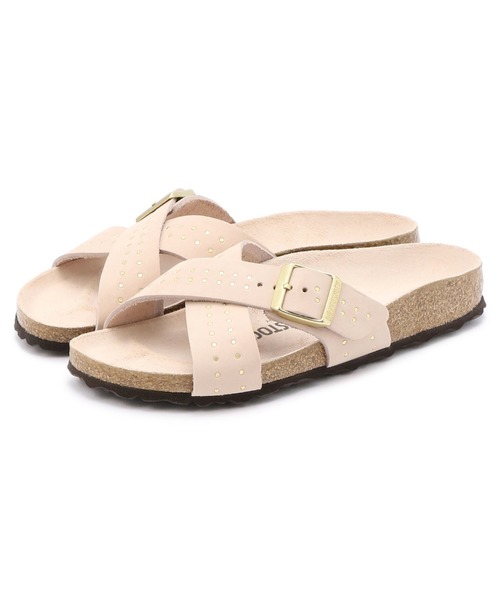 サンダル SIENA/シエナ ヌバックレザー リベッツ (WOMEN) 　39 セール】□SIENA/シエナ ヌバックレザー リベッツ (WOMEN