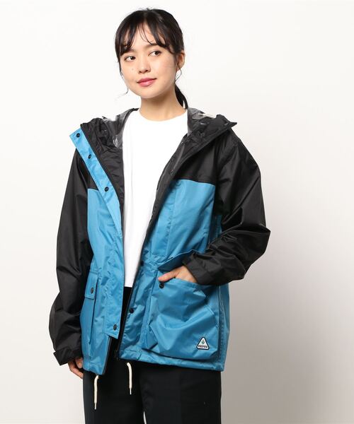 FULTON レインコート カッパ レインコート バイカラーマウンテン
