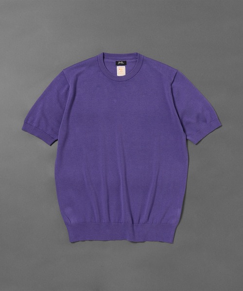 【タグ付き】Brilla シーアイランドコットン クルーネック ニット Lサイズ Brilla per il gusto tシャツ / シーアイランドコットン クルー