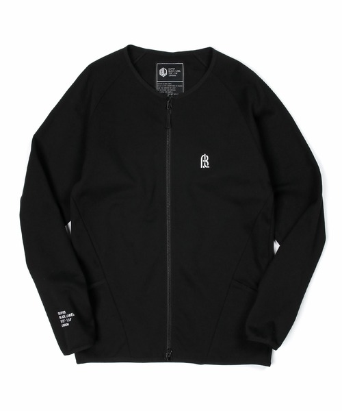 スウェット 〔BLACK LABEL〕T-400 SMOOTH ZIP CREW:セットアップ フルジップ クルートップス|ZOZOTOWN PayPayモール店|09