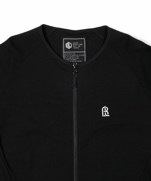 スウェット 〔BLACK LABEL〕T-400 SMOOTH ZIP CREW:セットアップ フルジップ クルートップス|ZOZOTOWN PayPayモール店|11