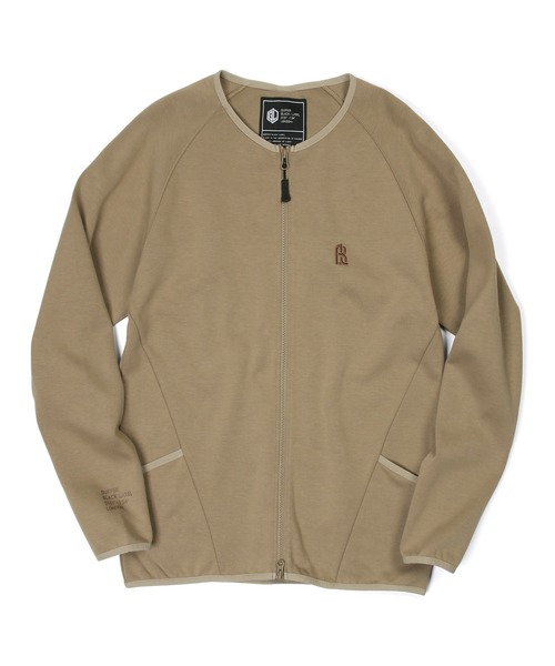 スウェット 〔BLACK LABEL〕T-400 SMOOTH ZIP CREW:セットアップ フルジップ クルートップス|ZOZOTOWN PayPayモール店|10