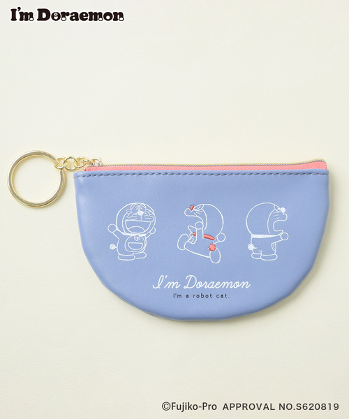 Flowering（フラワーリング） ポーチ I'M DORAEMON/半円ポケットポーチ