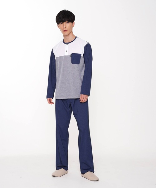 人気ブランドの 下着 靴下 部屋着 ルームウェア パジャマ Lanvin Collection ランバン コレクション 鹿の子 無地 パジャマ メンズ Williammackenzie Com Br