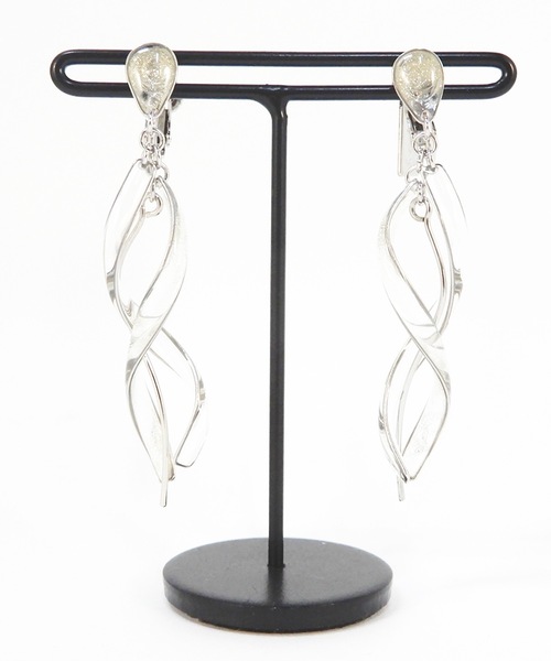 The Rule イヤリング ザルール：Quartz earring：スパイラル ネジリ