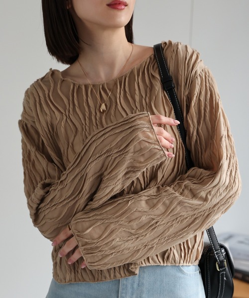 今期 FEUILLE tops_3 ブラウス