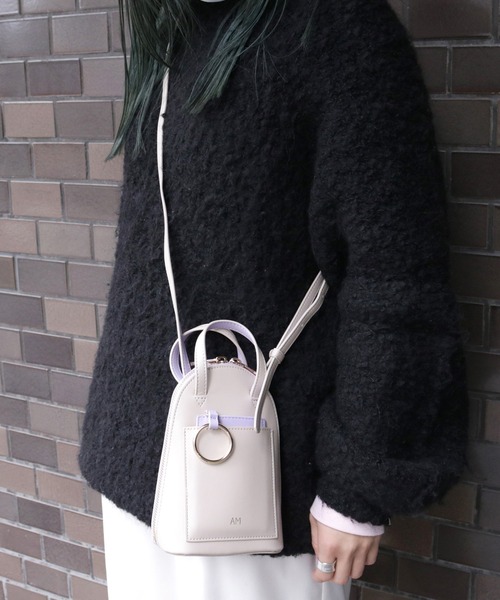 ACCOMMODE ショルダーバッグ バッグ アーチリングミニショルダー