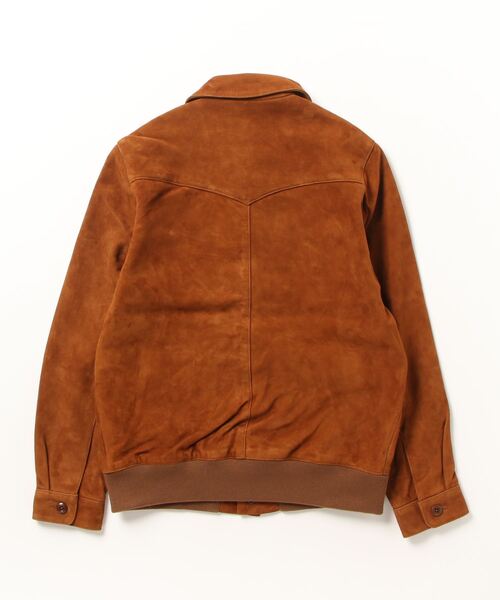 本物の ジャケット ブルゾン Steve Leather Jacket レザージャケット