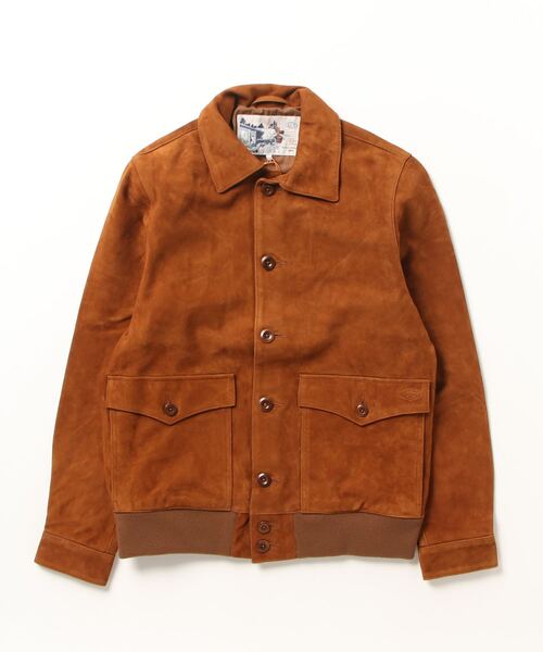 スエード ジャケット ブラウン（Nudie Jeans／ファッション）の