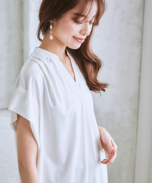 【フレンチシックな装いに♥】CELINE Tシャツ 7days Life Styling tシャツ 「ひんやり接触冷感」シルケット
