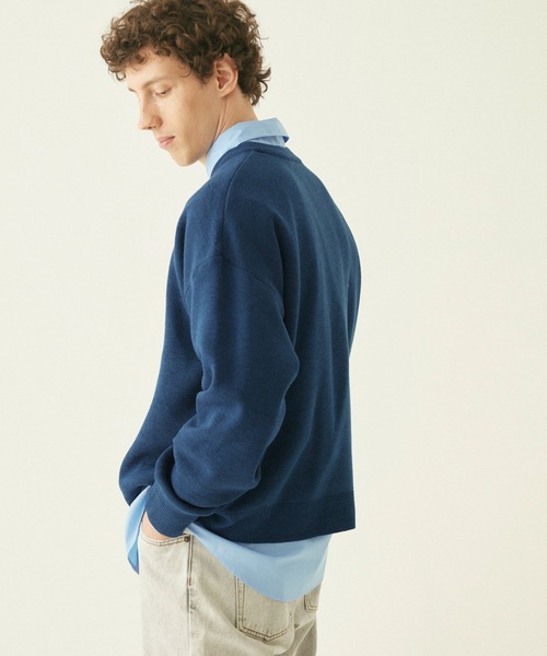 coca（コカ） セーター ニット メンズ イニシャルロゴニットトレーナー