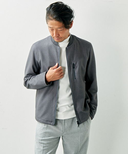 MELROSE - メルローズ MELROSE ブルゾン MEN'S MELROSE ブルゾン アウター ダンボールレザーミニマムMA-1