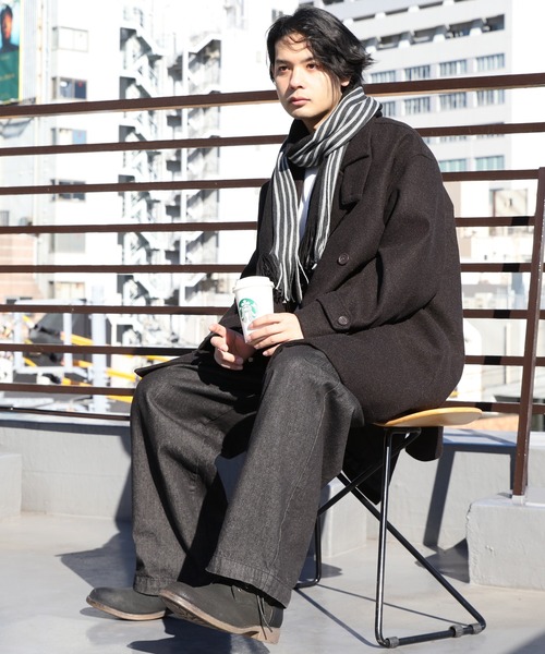 8 マフラー ストライプマフラー メンズ レディース : ZOZOTOWN Yahoo