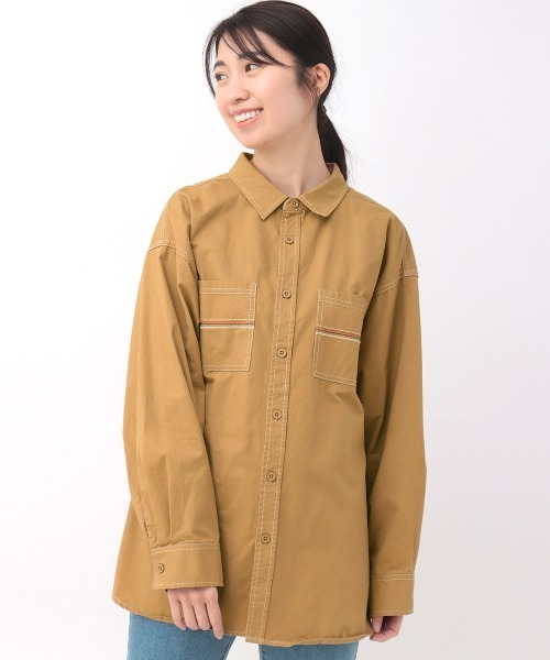 ブラウス シャツ 綿ツイルチマヨ刺繍シャツ レディース チチカカ ブラウス シャツ 綿ツイルチマヨ刺繍シャツ レディース