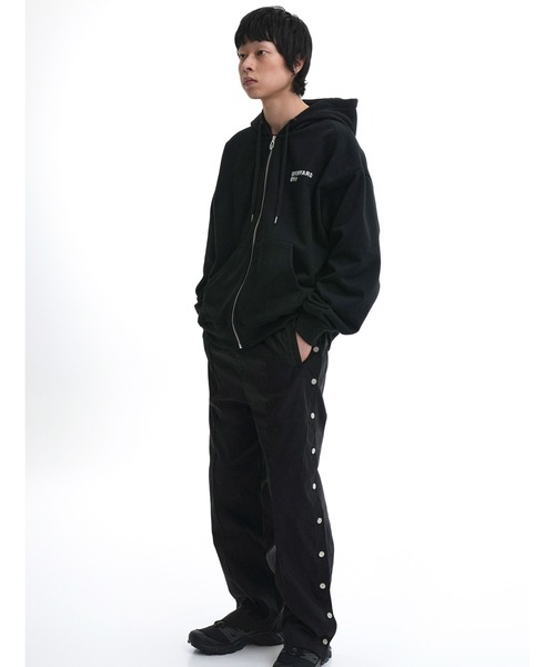 OY（オーワイ） パーカー O.N.L LINESTONE HOODIE ZIP-UP/ロゴライン