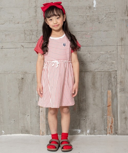 Rag Mart（ラグマート） ワンピース ボーダー切り替えワンピース