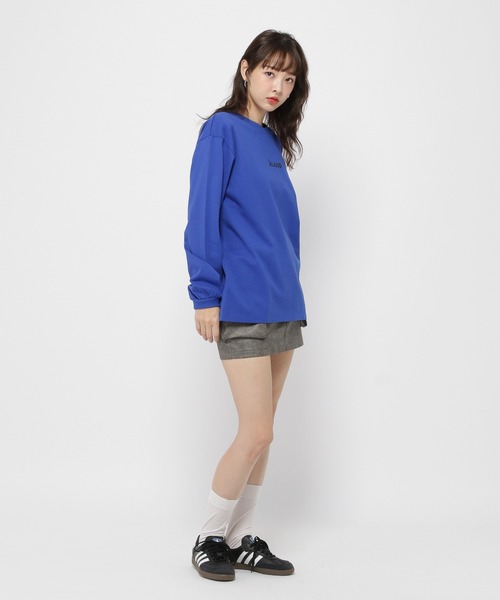 売れ筋商品|||イーブン アンド オド Tシャツ レディース トップス 2 PACK - Top - chambray blue antiqua_zy-00060