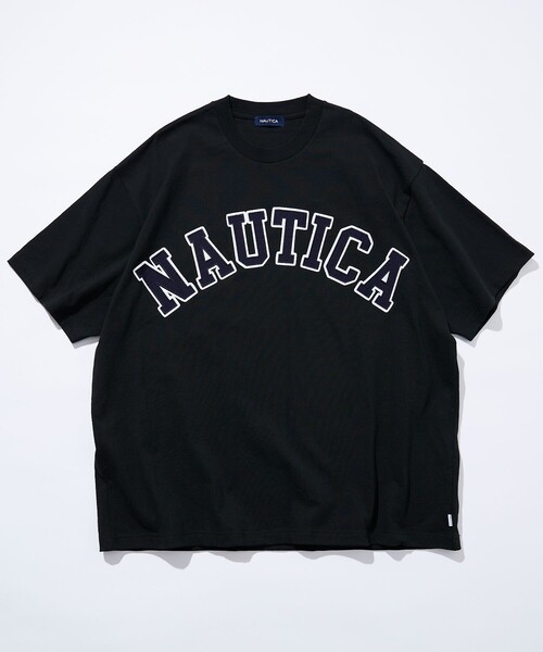 【NAUTICA】★人気★ピグメント アーチロゴ 半袖Tシャツ NAUTICA tシャツ NAUTICA/ノーティカ Pigment Dyed Arch Logo S