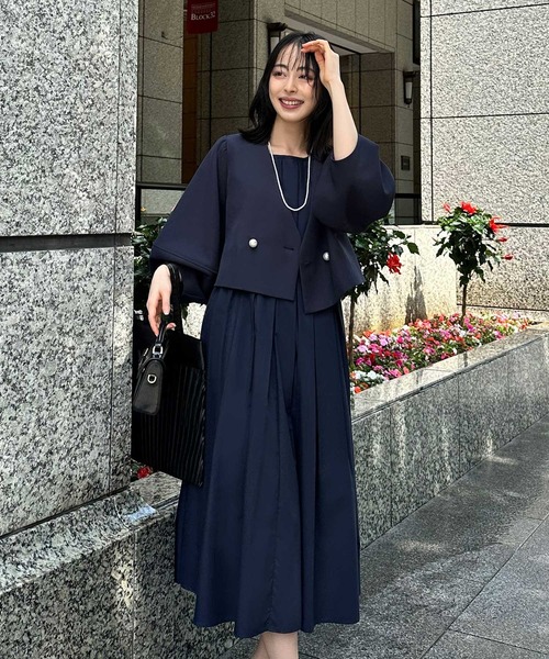RUIRUE BOUTIQUE（ルイルエブティック） ワンピース 洗えるフレンチ