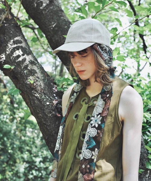 ORIENT MILLINERY キャップ 帽子 ROKU「ロク」100％リネンキャップ
