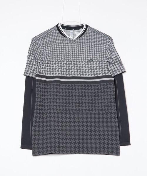 adidas（アディダス） ポロシャツ PRIMEKNIT アームカバー付き サイド