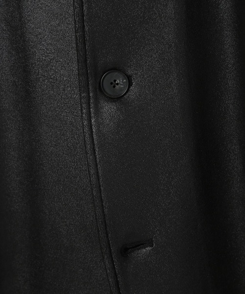 MEN'S BIGI（メンズビギ） ブルゾン アウター レザー調ダンボール