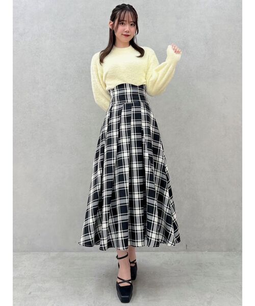 dazzlinの今季ニット dazzlin（ダズリン） ニット セーター 2wayシャギーミニニットトップス