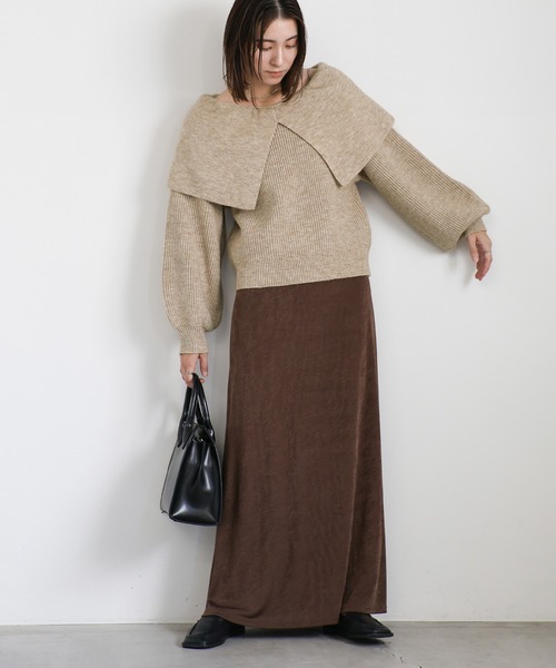 select MOCA（セレクトモカ） ニット セーター アルパカタッチビッグ