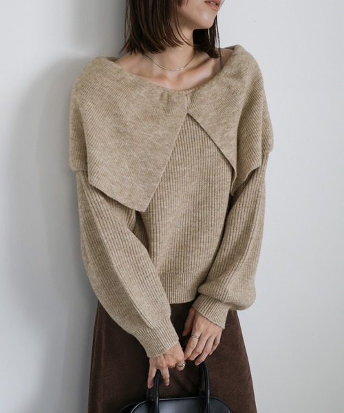 select MOCA（セレクトモカ） ニット セーター アルパカタッチビッグ