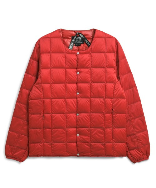 メンズダウンコート、ダウンジャケット（ジップ、ボタン：ボタン留め