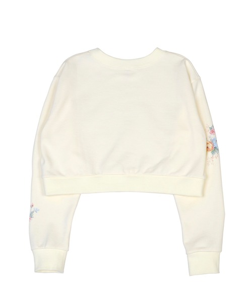 トレーナー スウェット Garden Rose トップス レディース_3