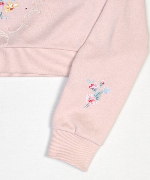 トレーナー スウェット Garden Rose トップス レディース_14