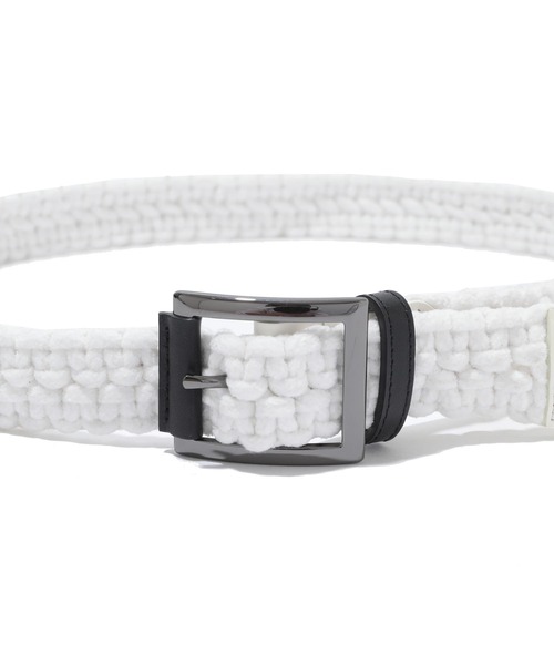 MARK&LONA - 【レディース】 STONEY COMBI LEATHER BELT / 鏡面