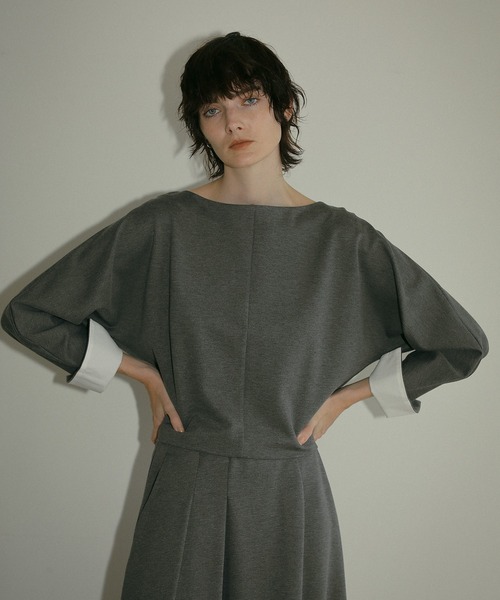 MANOF（マノフ） tシャツ BOAT NECK PULLOVER レディース : ZOZOTOWN