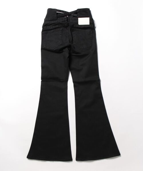 GYDA」 加工デニムパンツ MEDIUM ライトブルー レディース レディース