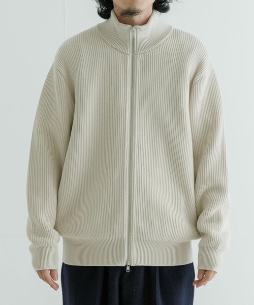 Yonetomi NEW BASIC セーター ニット Yonetomi EX FINE WOOL RIB KNIT 