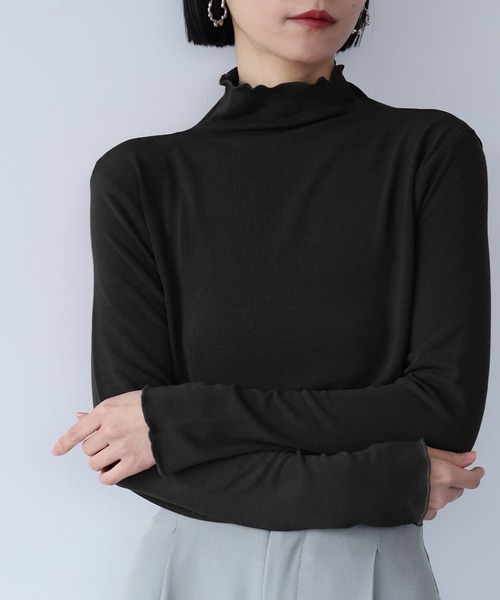 LOWO tシャツ メロウハイネックカットソー レディース : ZOZOTOWN