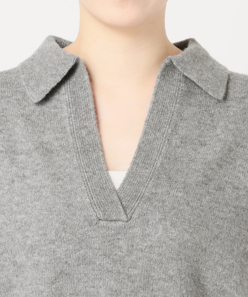 JOURNAL STANDARD relume ニット セーター 襟付きディーププル