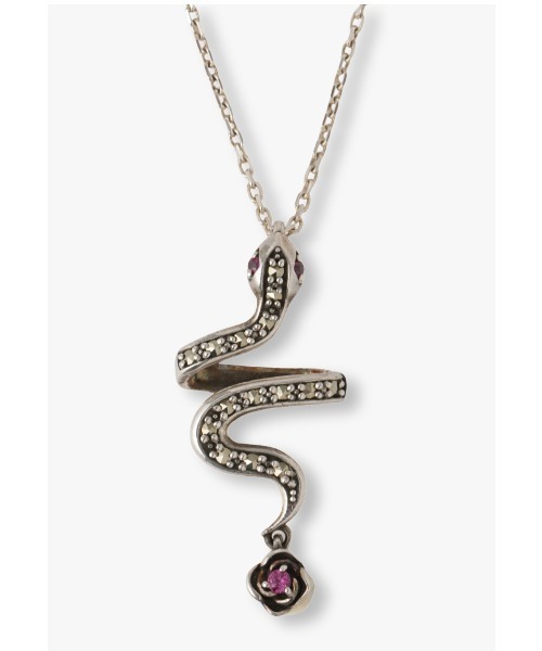 ANNA SUI（アナスイ） ネックレス シルバー スネークモチーフ 