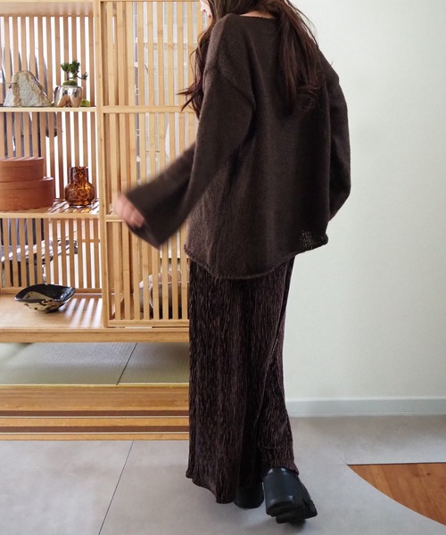 ニット セーター low gauge knit /ローゲージゆるニット レディース ニット セーター low gauge knit /ローゲージゆるニット