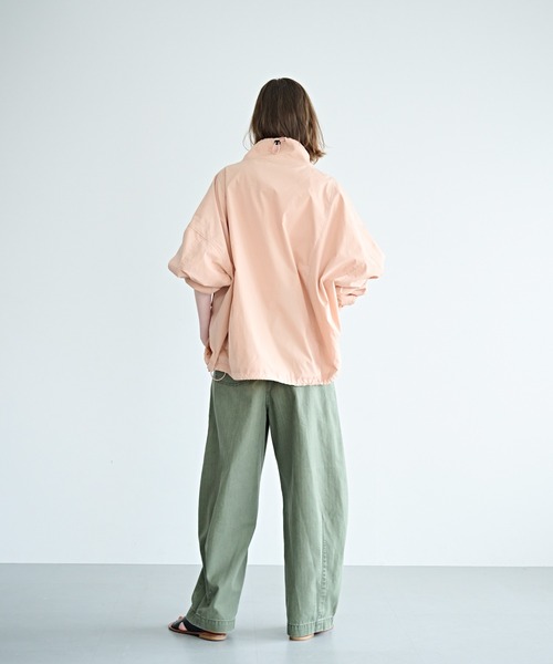 KAPITAL ミリタリー調JK スタンドカラー　カーキ XL相当 ヴィンテージ kha:ki（カーキ） ミリタリージャケット モッズコート スタンドカラー