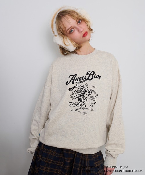 トレーナー/スウェット angel sweat ANGEL BLUE（エンジェルブルー） トレーナー スウェット 「ANGEL BLUE