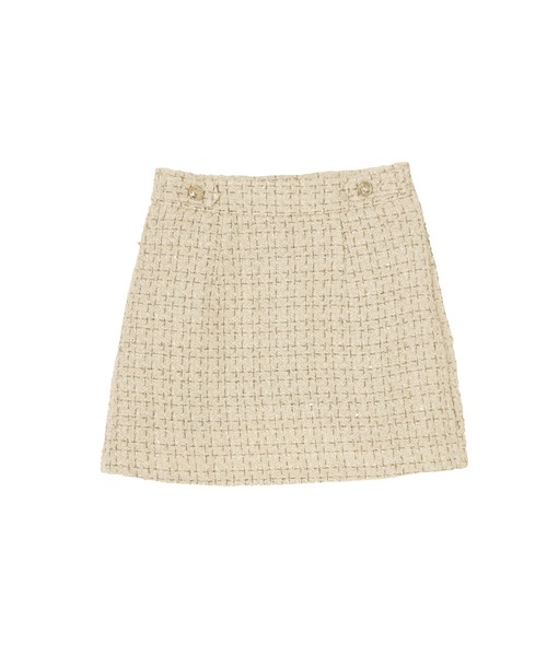 Her lip to スカート Verlet Tweed Mini Skort : ZOZOTOWN Yahoo!店