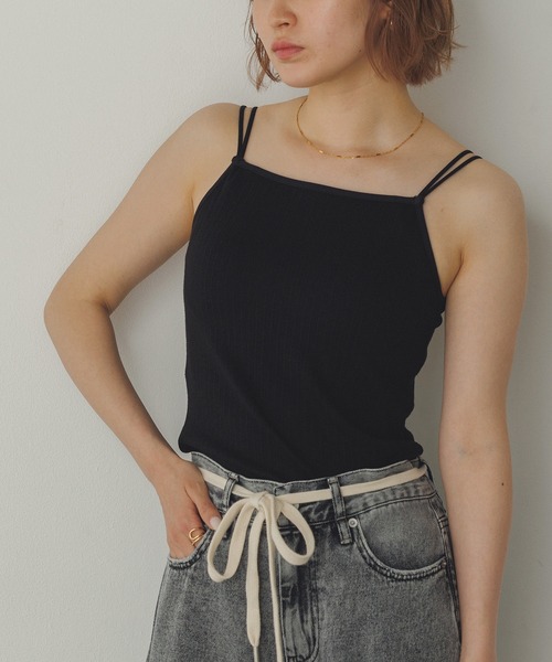 hunch（ハンチ） カップ付き キャミソール 「WEB限定/別注