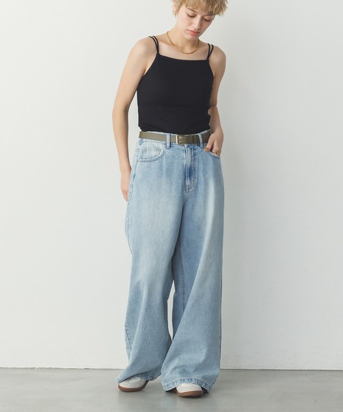 hunch（ハンチ） カップ付き キャミソール 「WEB限定/別注