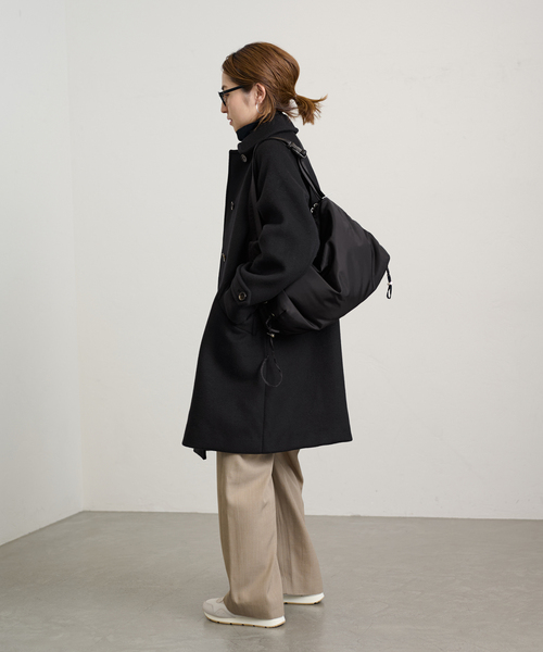 FRAMeWORK（フレームワーク） ステンカラーコート 36 ブラック