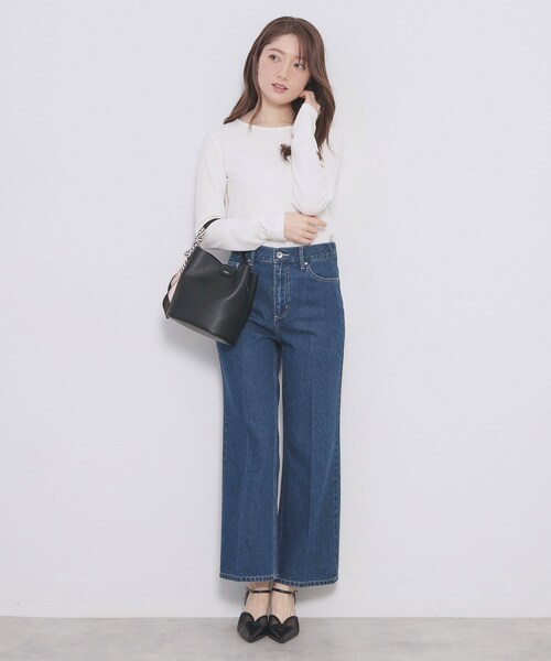 always ダークデニム ストレートパンツ ALWAYS always ダークデニム ストレートパンツ 翌日お届け対応