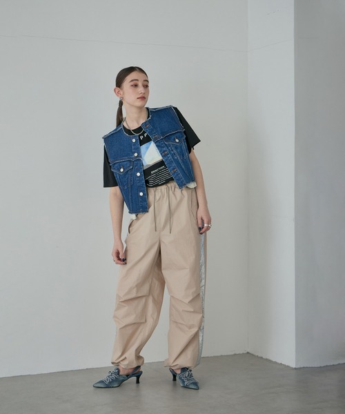 ROSE BUD（ローズバッド） ベスト ジレ (CREOLME)デニムベスト